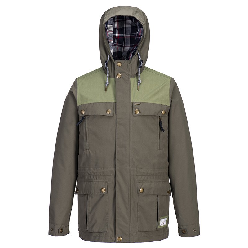 Windbreaker Hiking Clothing Customized Logo Waterproof Pu Jacket with Seamless pocket