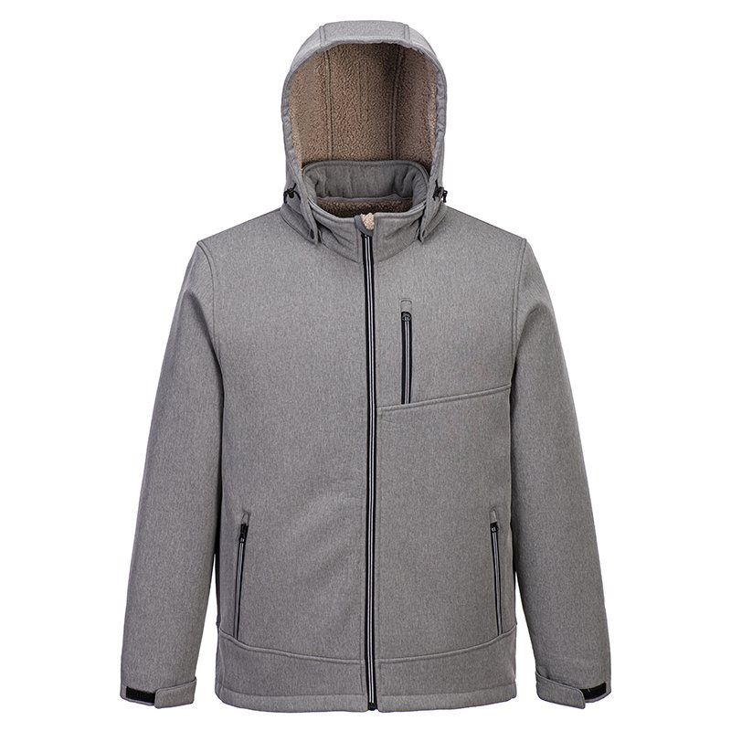 Windbreaker Hiking Clothing Customized Logo Waterproof Pu Jacket with Seamless pocket