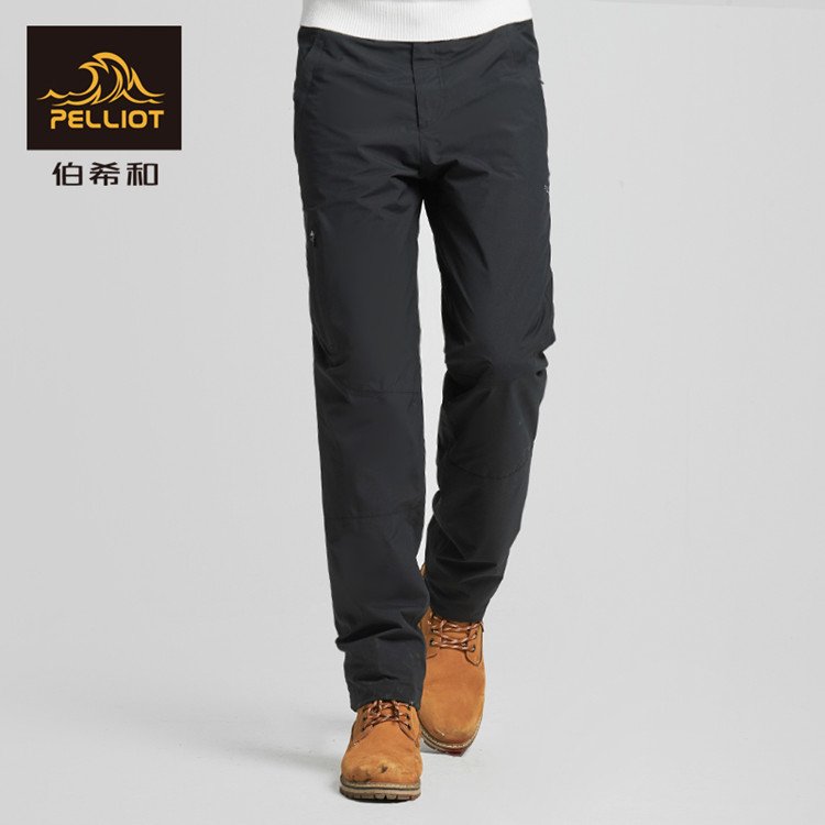 Men's Outdoor Lightweight Waterproof Rib Stop Pants Trousers Hiking Outdoor Pants Sportswear 100% Polyester for Women Standard
