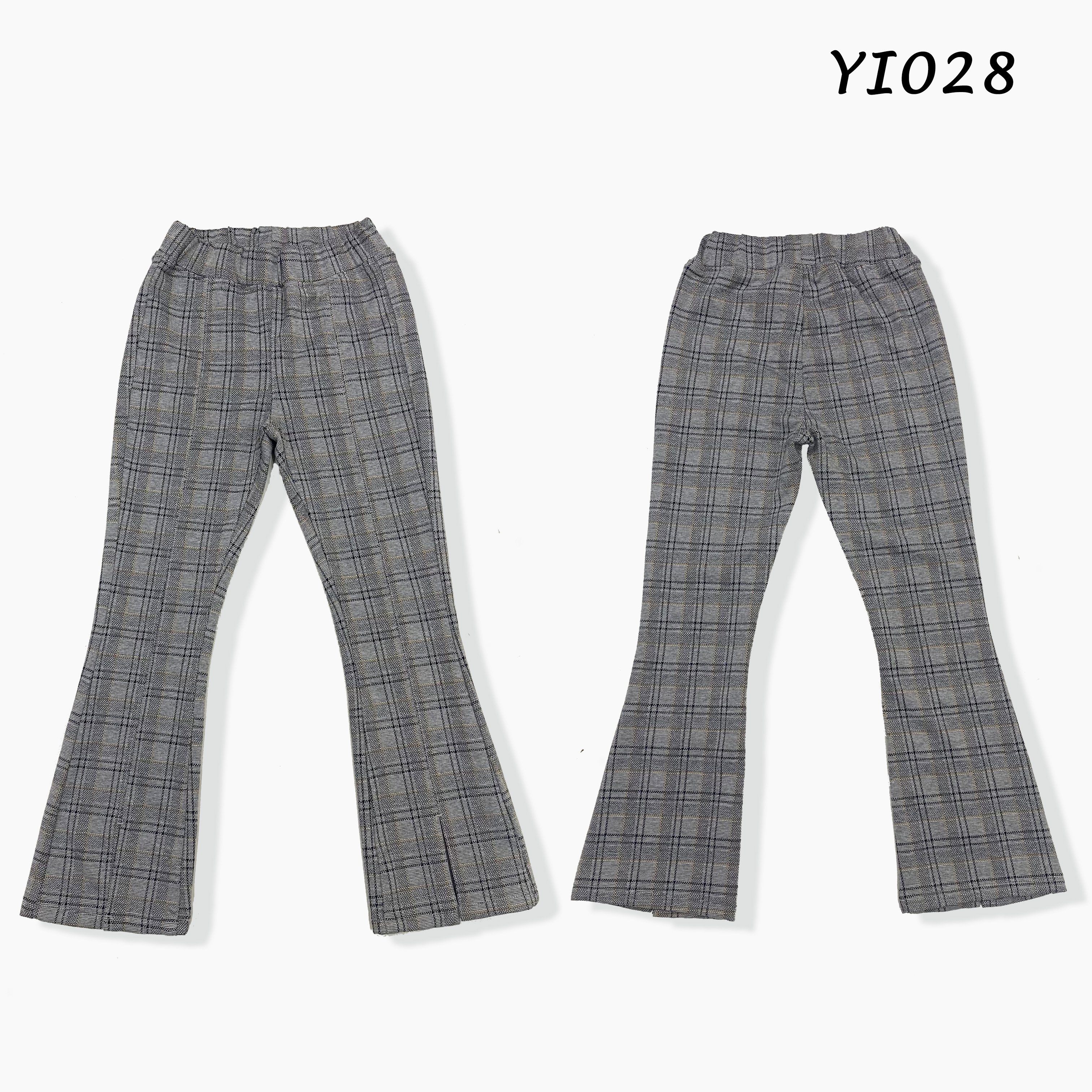 Plaid wide-leg casual pants for women, high-waisted, loose and hip-covering design, versatile floor mopping pants