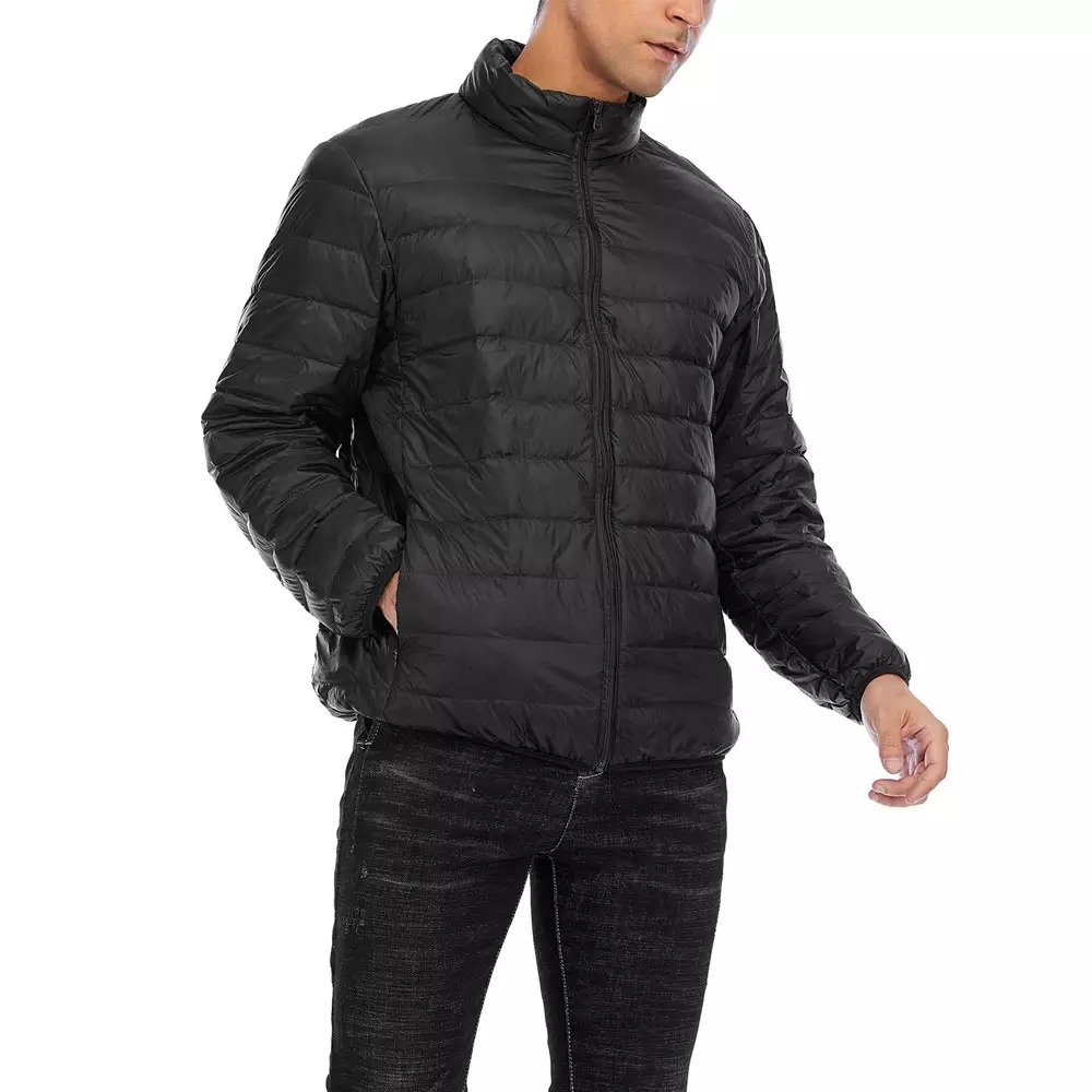 Casual Style Outdoor Men's Puffer Jacket Bubble Puffer Jacket Coat Warm Quilted Winter Men JacketMen Padded Coats Men