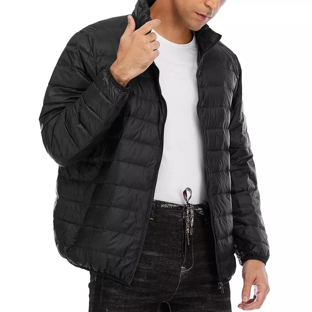 Casual Style Outdoor Men's Puffer Jacket Bubble Puffer Jacket Coat Warm Quilted Winter Men JacketMen Padded Coats Men