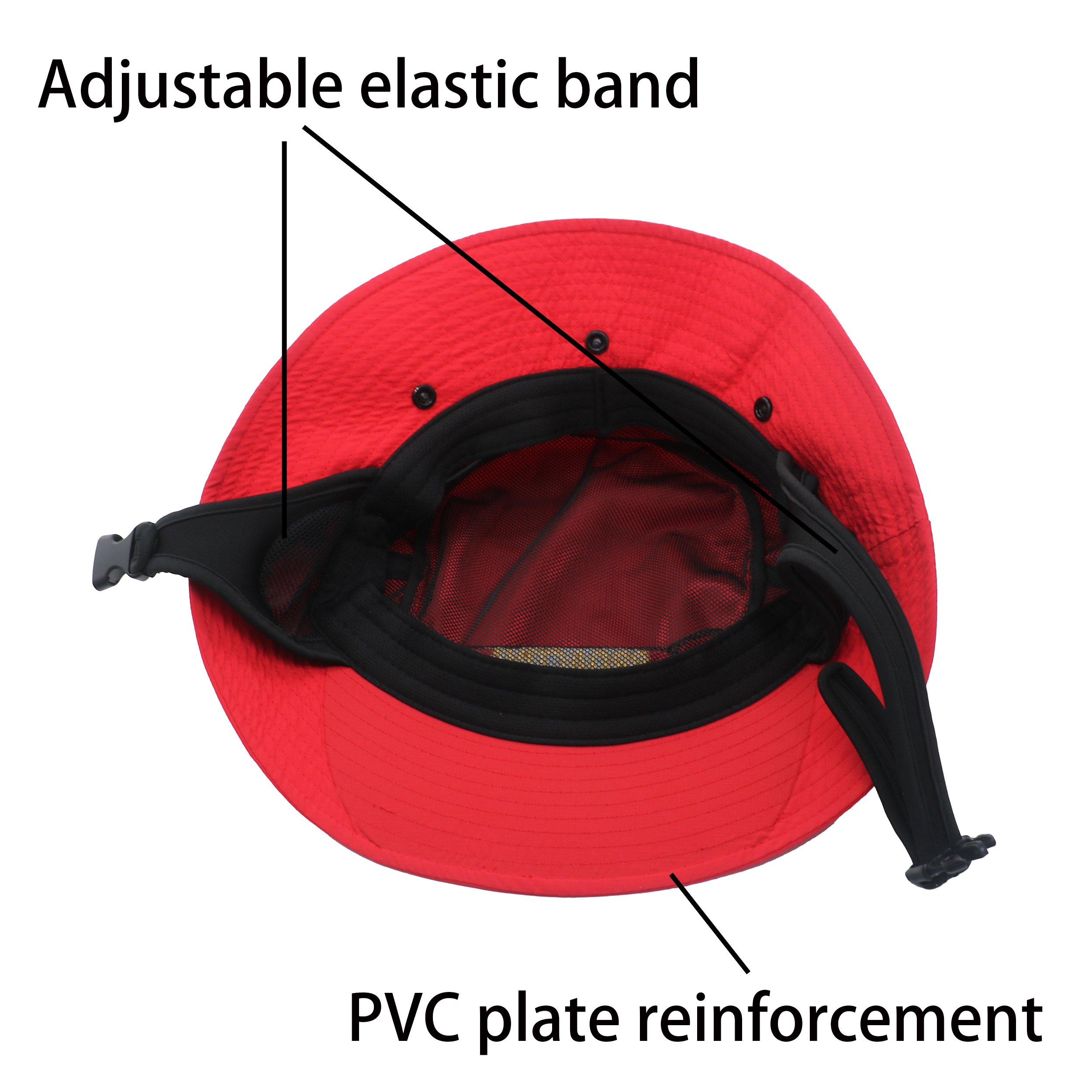 High Quality Unisex Wide Brim Bucket Hat Neck Cover Waterproof Hat Sun Protection for Hiking Beach Fishing