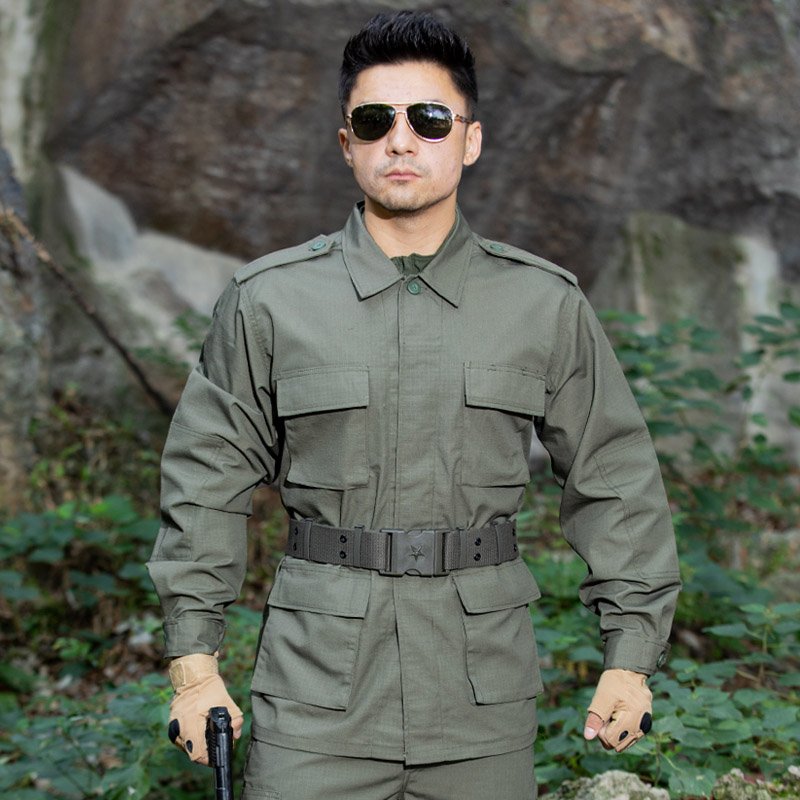 Combat Tactico Green 4 Pockets BDU Suits Men's Tactical clothing Tactical Uniform