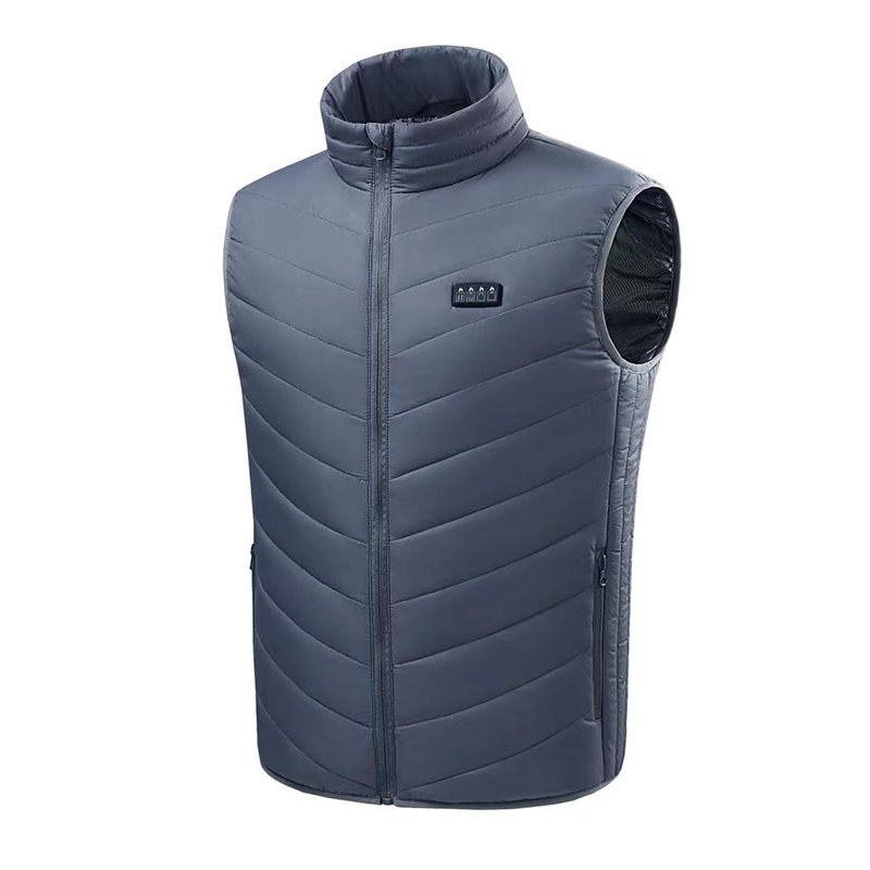 Wholesale New Smart Heated Jacket Heating Outdoor & Hiking Clothing 5v 21 Zones 4 Switches Heated Vest for Standard Adults Solid