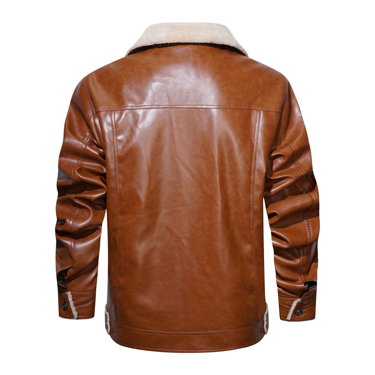 Custom RTS Men's Cycling Hiking Rain Breathable Waterproof Windbreaker Men's jackets fake leather jacket