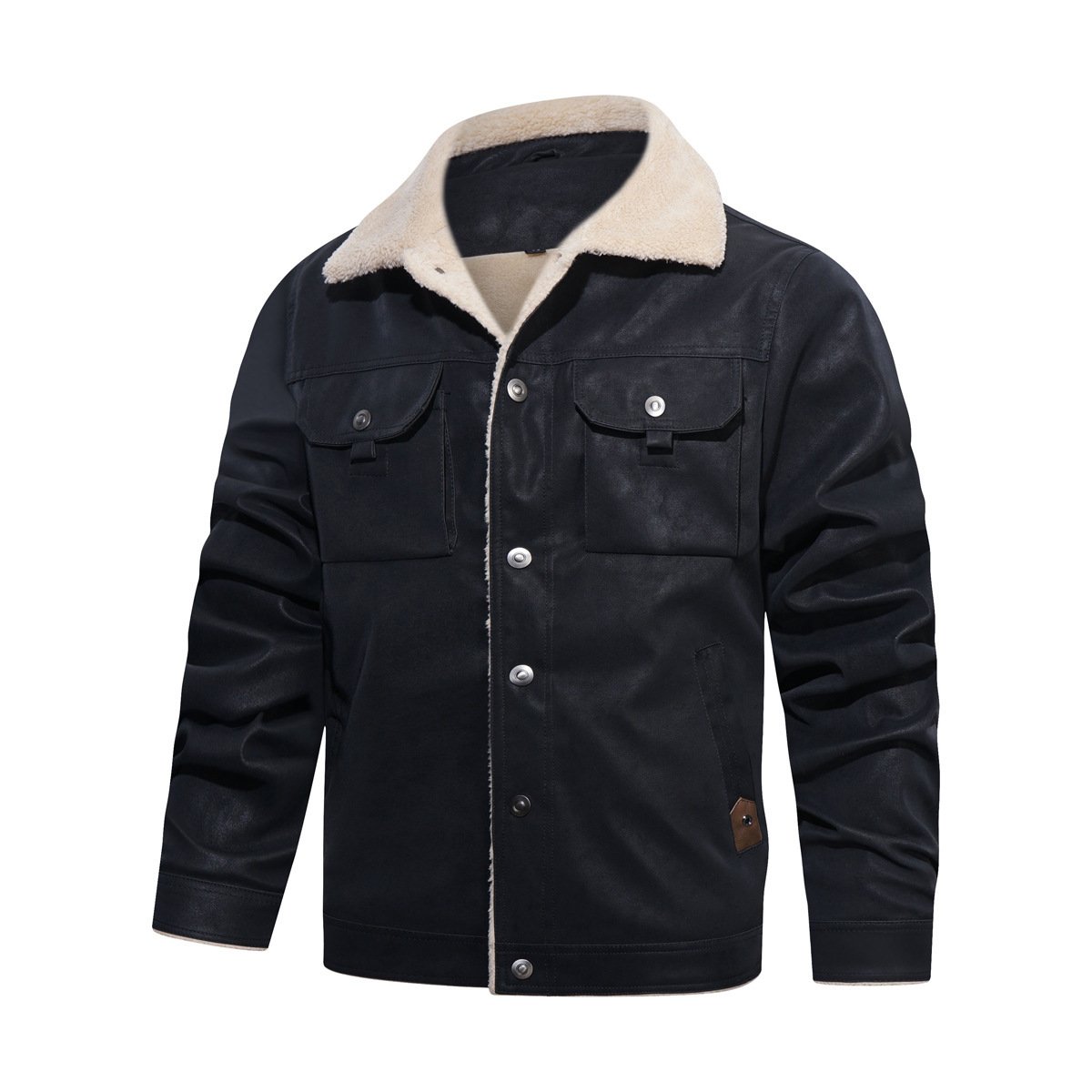 Custom RTS Men's Cycling Hiking Rain Breathable Waterproof Windbreaker Men's jackets fake leather jacket