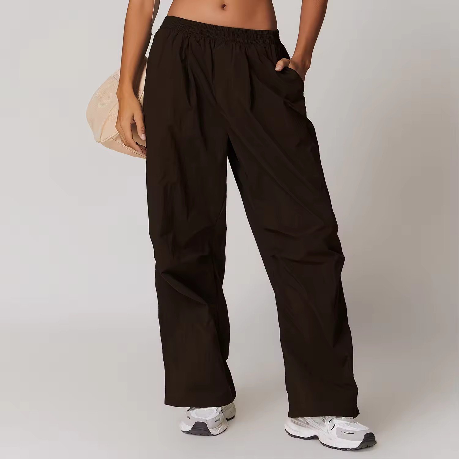 Stretch Cargo Pants Women Baggy Multiple Pockets Quick Dry Hiking Pants Lightweight Waterproof Baggy Joggers