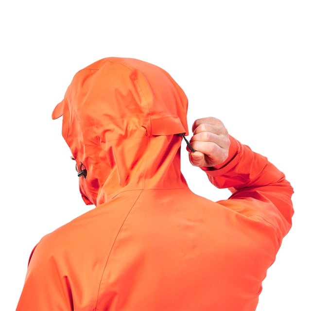 CONMR Durable Rain Jacket for men Outdoor Hard Shell Coar Rip Stop Light Jacket Windproof Waterproof Jacket