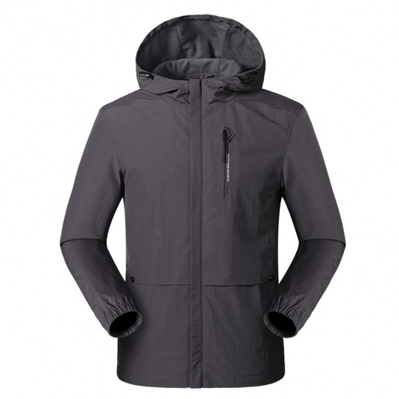 Jinteng Tactical Jacket Waterproof Outdoor Hiking Hunting Uniform Training Frog Suit Hood Cloth Tactical Jacket For Men