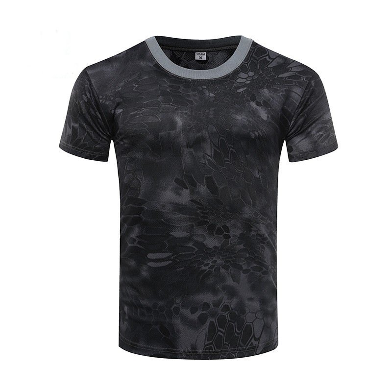Wholesale Outdoor Button Up Us Green Camouflage Desert Camo Tactic Multicam Short Sleeve Mens Tactical Combat Polo T Shirts