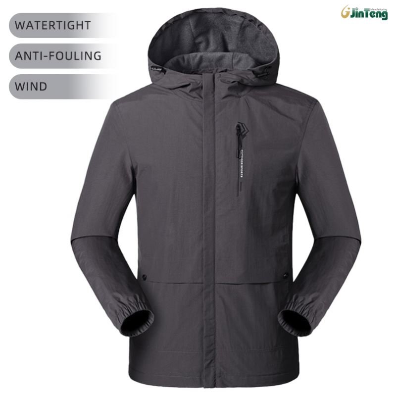 Jinteng Custom Men Hunting Suit Waterproof Outdoor Hiking Combat Training Uniform Cloth Men Tactical Jacket