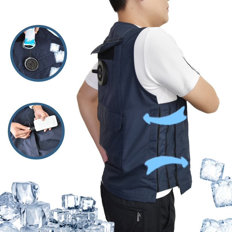2024 Water-cooled Suit Vest For Men Women Workers Outdoor Jacket Cooling Vest clothing