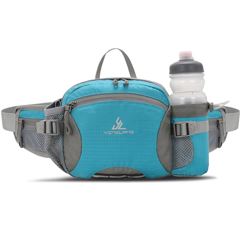 A large-capacity multi-purpose shoulder-backed squirm girl with a kettle in his waist and a man's outdoor leisure and water-proof cup