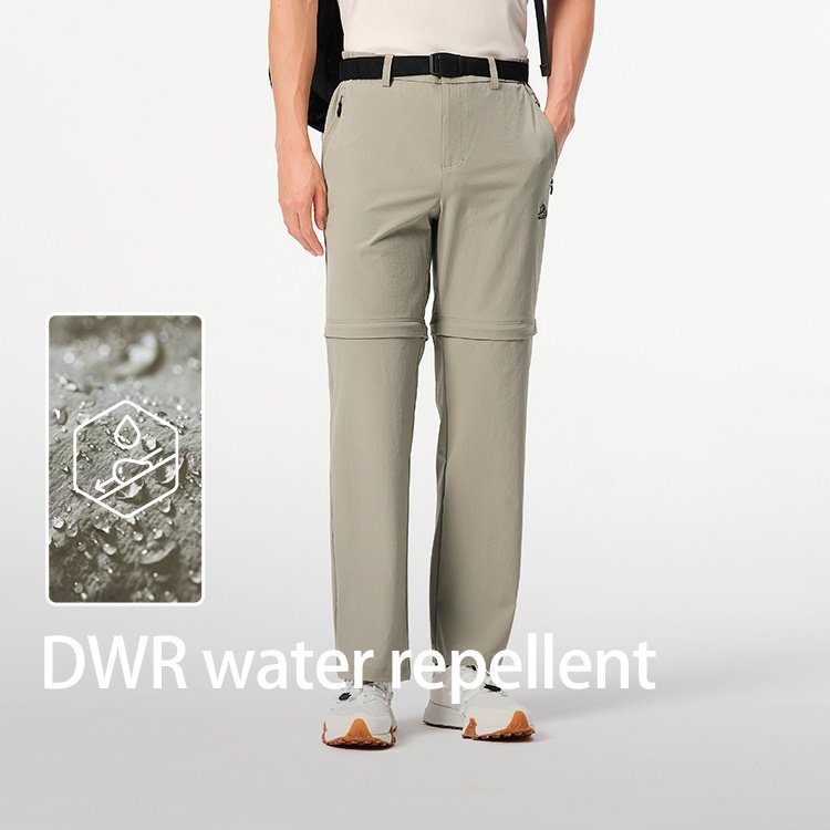 Pelliot waterproof trousers men spring and summer outdoor breathable sports pants detachable pants