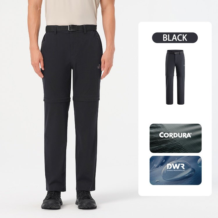 Pelliot waterproof trousers men spring and summer outdoor breathable sports pants detachable pants