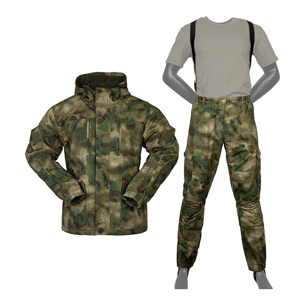 Men's Winter Outdoor Jacket Fleece Tactical Training Uniform Suit Cold-Proof Warm Cover Wholesale