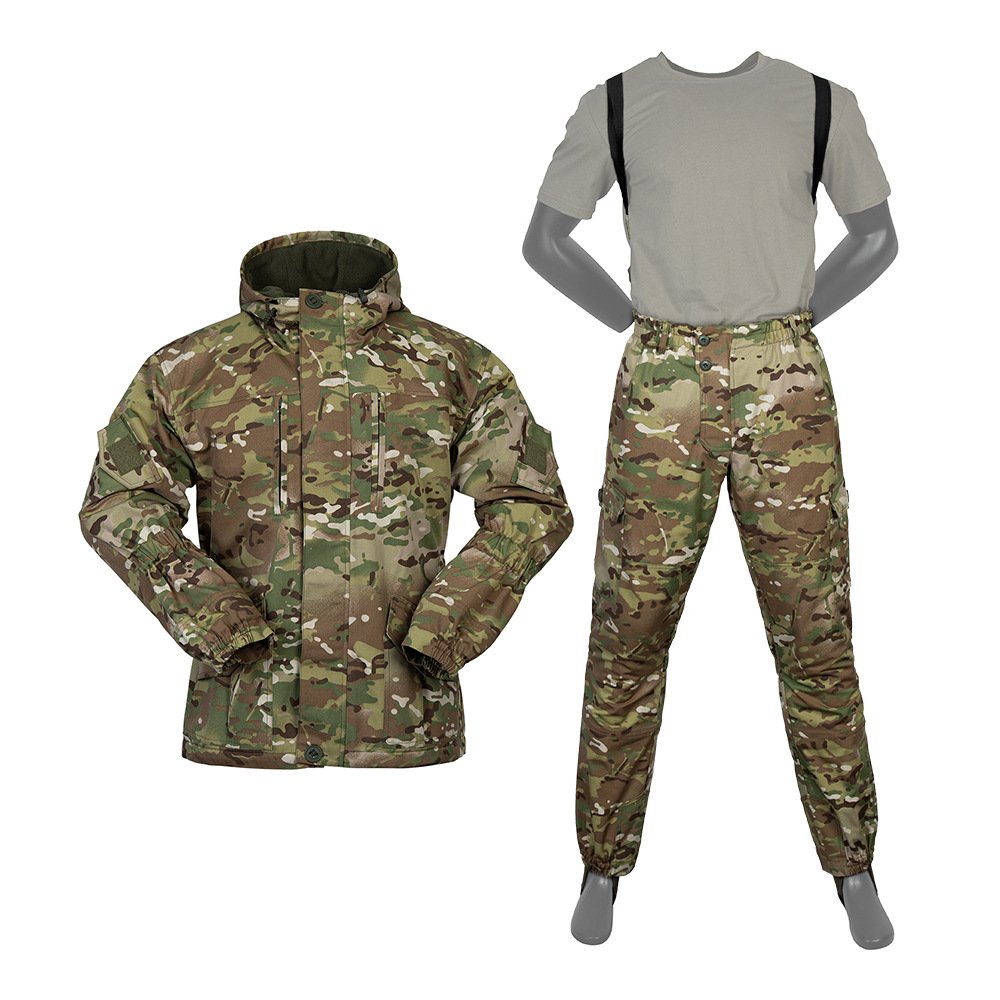 Men's Winter Outdoor Jacket Fleece Tactical Training Uniform Suit Cold-Proof Warm Cover Wholesale