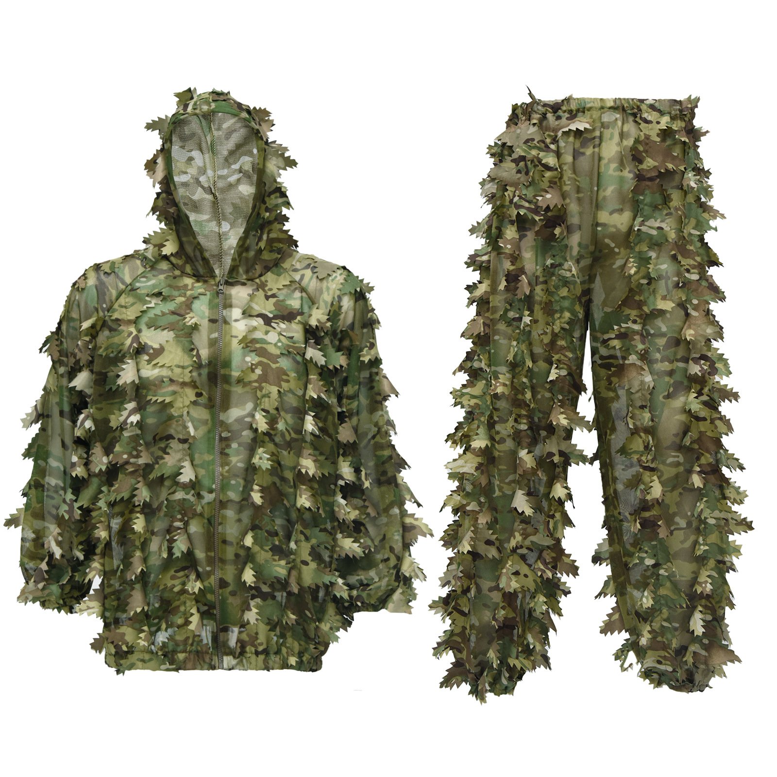 Outdoor Biomimetic Camouflage Clothing Photography Birdwatching Hunt Ghillie Suit Clothes CS Game Camo Waterfowl Hunting Suits