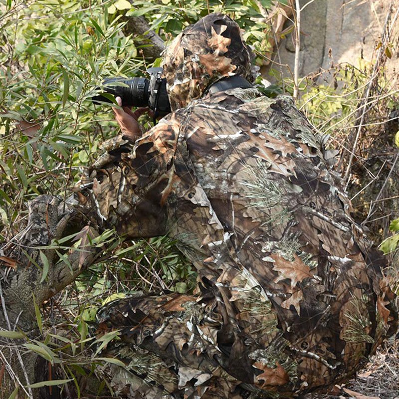 Outdoor Biomimetic Camouflage Clothing Photography Birdwatching Hunt Ghillie Suit Clothes CS Game Camo Waterfowl Hunting Suits