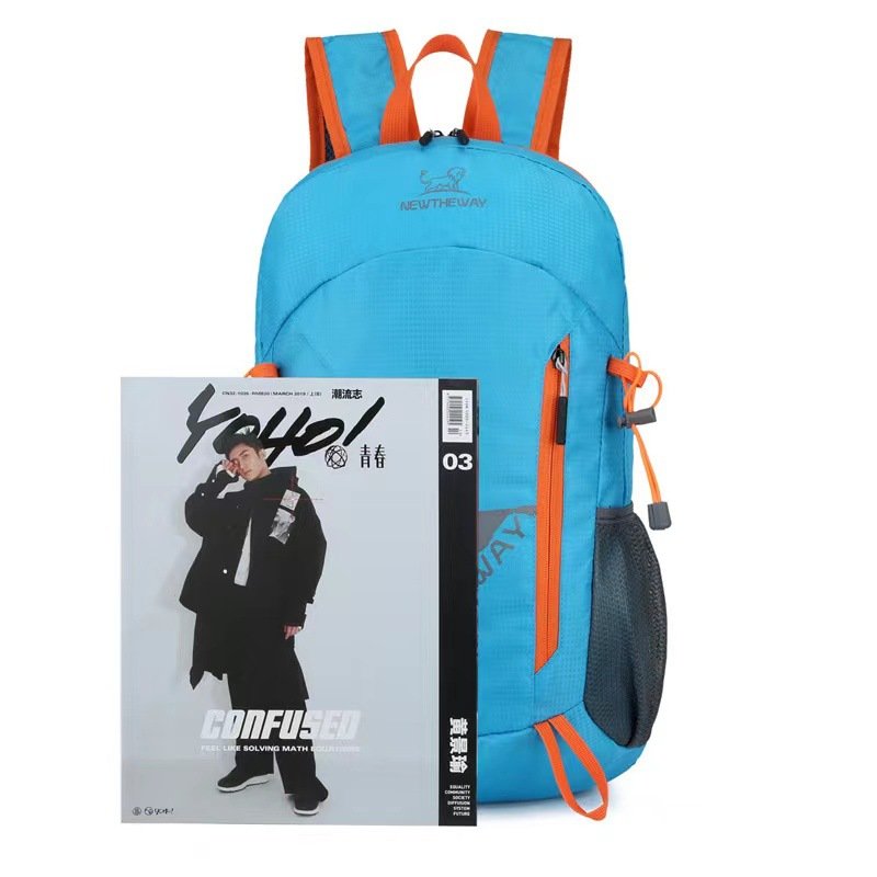 Wholesale Waterproof Folding Cycling Backpacks Ultralight Outdoor Travel Hiking Rucksack Bag Small Foldable Travel Backpack