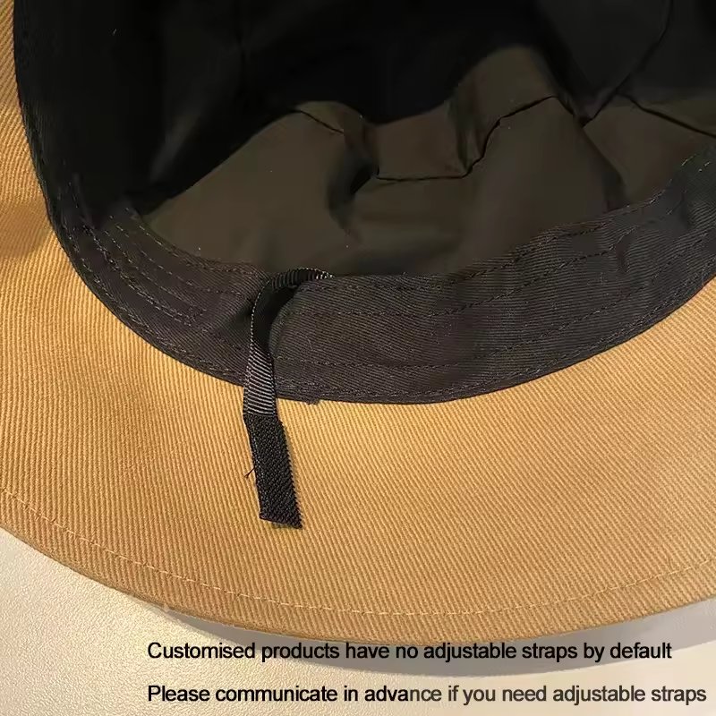 Spring and summer letter fisherman hat men and women brand leisure wide brim sunshade bucket hat