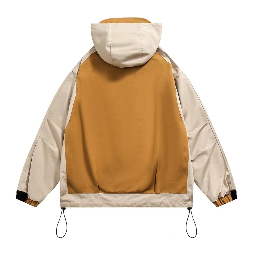 Hot-selling mountaineering clothing pure color windproof and waterproof spring outdoor jacket for unisex
