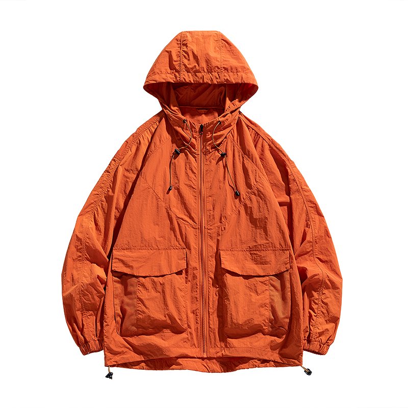 Sun Protective Anti Uv Outdoor Wear Unisex UPF50+ Long Sleeve Clothing With Zip Up Fishing Hiking Sunscreen Jacket