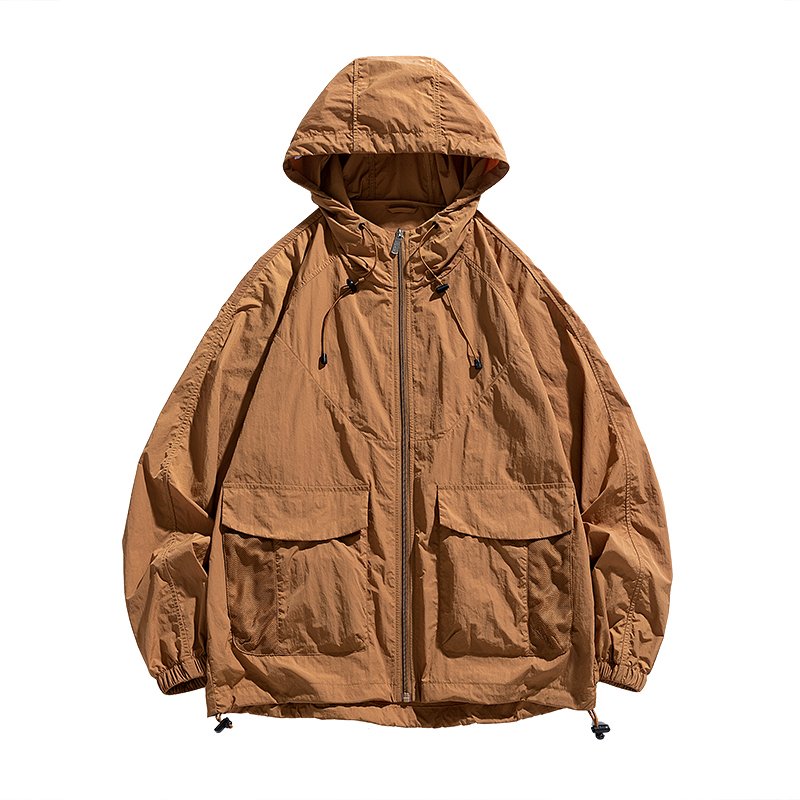 Sun Protective Anti Uv Outdoor Wear Unisex UPF50+ Long Sleeve Clothing With Zip Up Fishing Hiking Sunscreen Jacket
