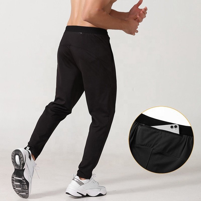 Custom Mens Lightweight Tracksuit Elastic Sports Trousers Gym Running Joggers Pants Cotton Polyester Wholesale ODM