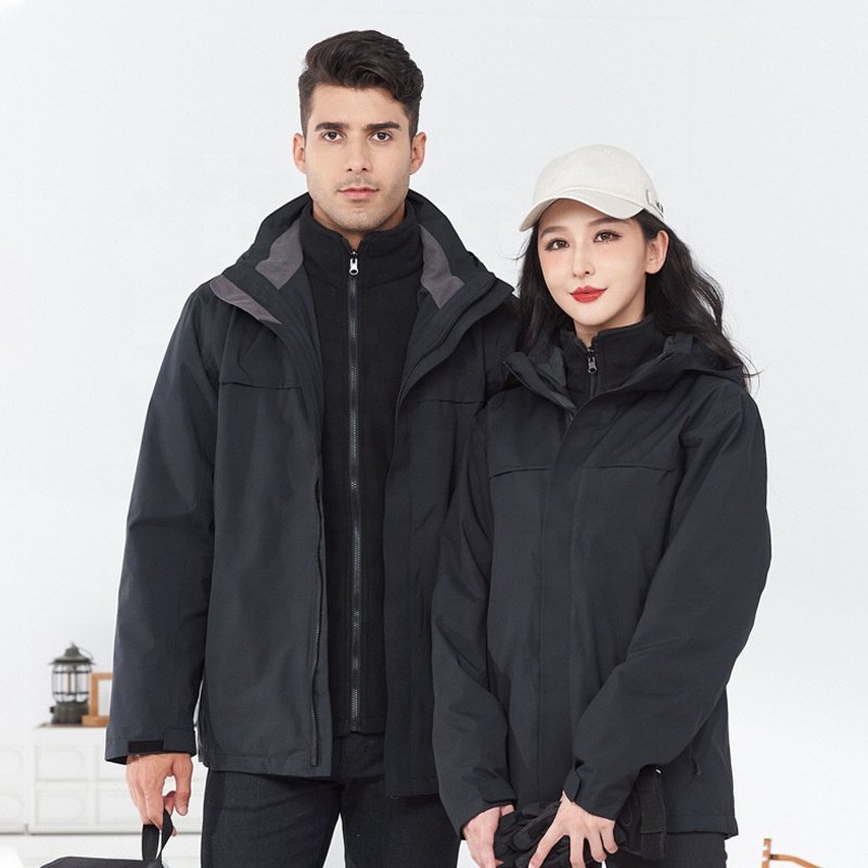 women and men 3 in 1 windproof lightweight hiking jacket women windbreaker jacket