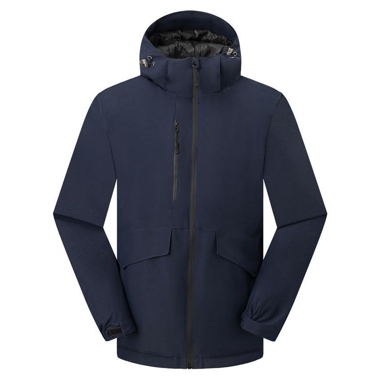 Custom Logo Waterproof Windbreaker Zipper Jacket Men's Polyester Breathable Fabric Outdoor Jacket Windproof Windbreaker Jacket