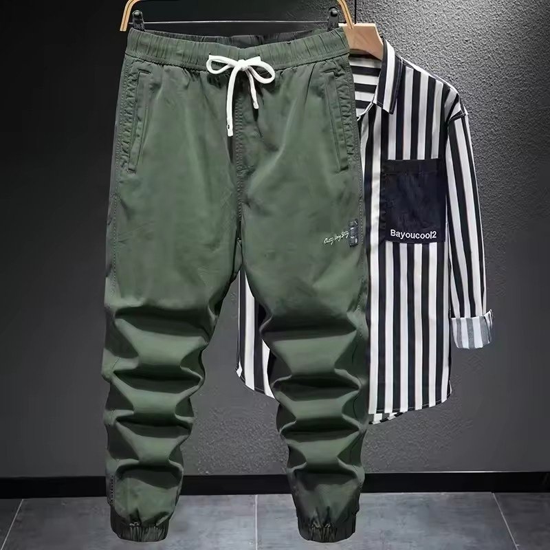 Hot selling men's casual jogging pants cotton outdoor running track jogging sports pants men's work pants factory direct sales