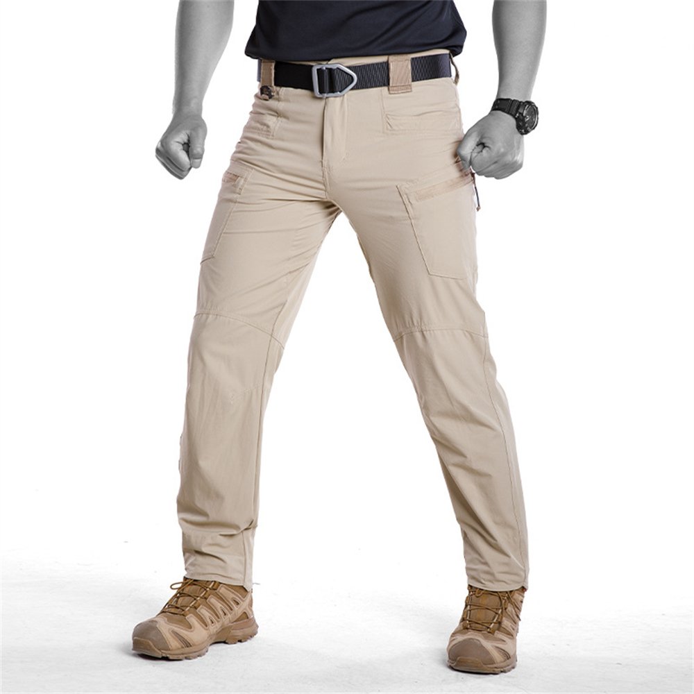 Outdoor Pants Stretch Hiking Quick-Dry Tactical Nylon Pants Man Hiking Lightweight Trousers Men Trousers Casual Pants For Men