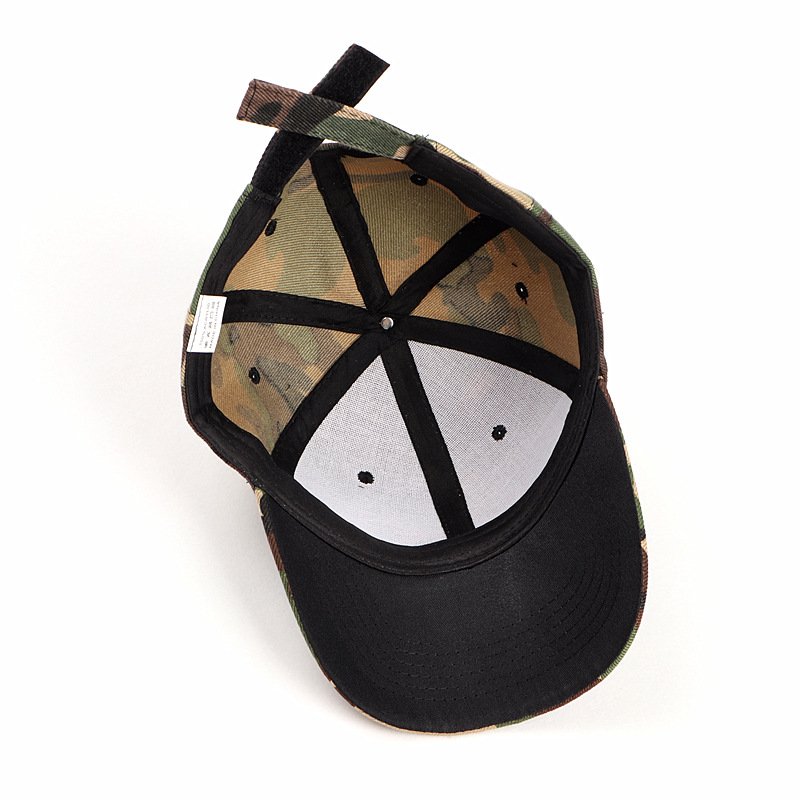 Promotion Adjustable Lightweight Breathable Casual Men's Camo Baseball Cap Outdoor Camping Hiking Sports Caps