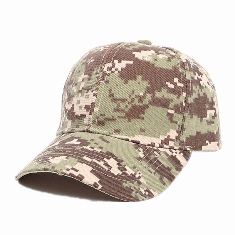 Promotion Adjustable Lightweight Breathable Casual Men's Camo Baseball Cap Outdoor Camping Hiking Sports Caps