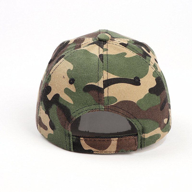 Promotion Adjustable Lightweight Breathable Casual Men's Camo Baseball Cap Outdoor Camping Hiking Sports Caps
