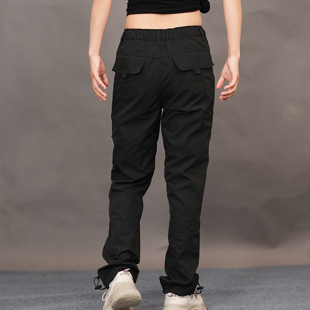 Wholesale Customized Men's High Waist Casual Jogging Pants Quick-Drying Elastic Hiking Leggings Baggy Tactical Summer Workwear