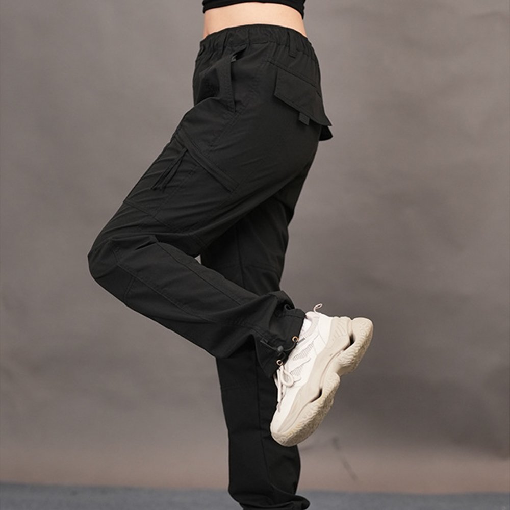 Wholesale Customized Men's High Waist Casual Jogging Pants Quick-Drying Elastic Hiking Leggings Baggy Tactical Summer Workwear