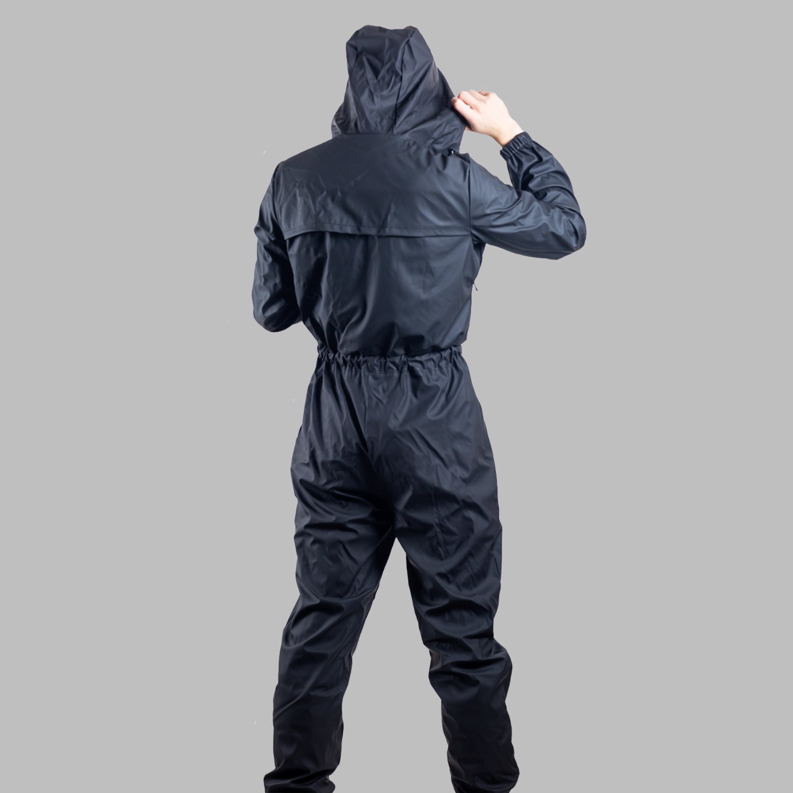 All-in-one waterproof PU cycling raincoat camping hiking windproof warm breathable new elegant unisex OEM