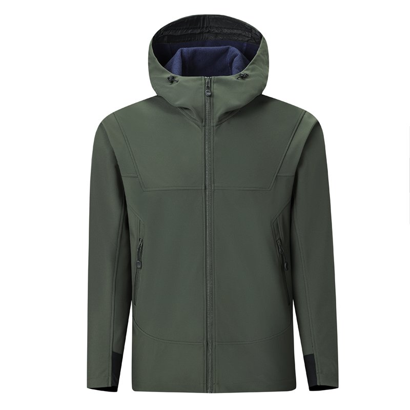 Customized logo unisex soft shell hiking and mountaineering breathable waterproof windproof jacket