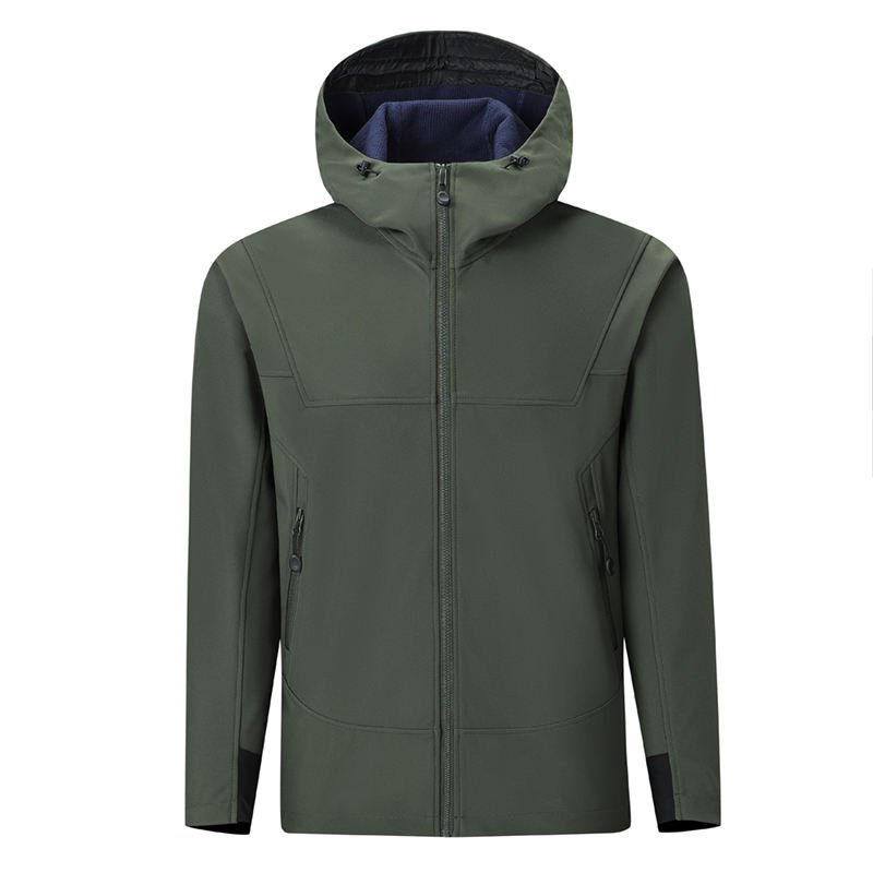 Customized logo unisex soft shell hiking and mountaineering breathable waterproof windproof jacket