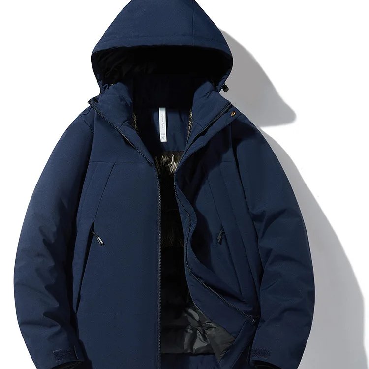 2024 new punching jacket with cotton warm outdoor warm windproof mountaineering clothing