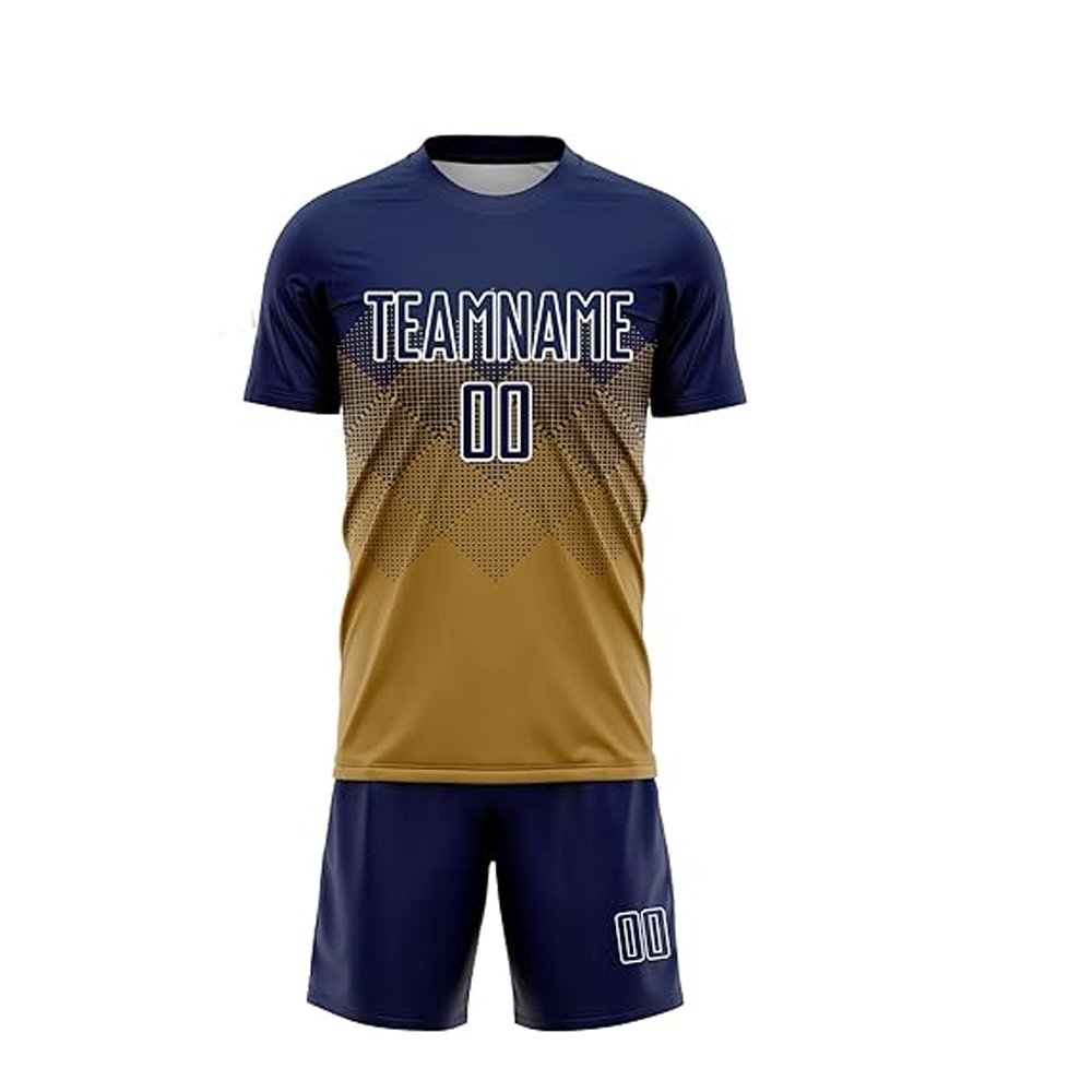 Customized Logo Soccer Uniform 2024 Best Selling Soccer Uniform New Design Men Soccer Uniform