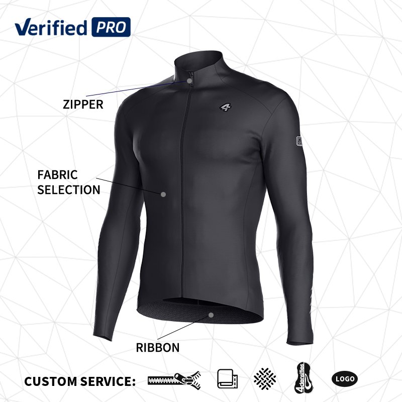 OEM Customizable Down Cycling Jacket Men New Design Popular Large Pocket Windproof Warm Outdoor Cycling Jacket