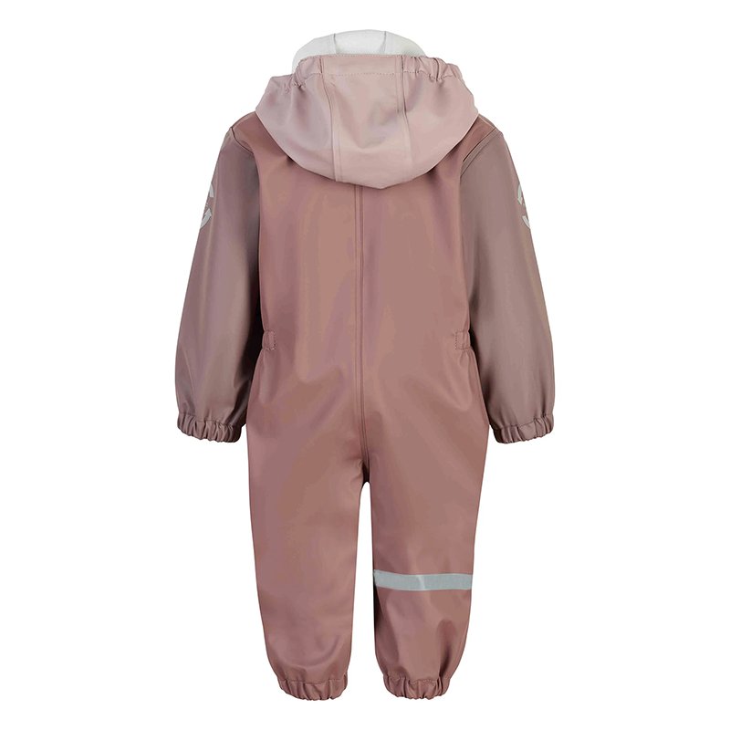 Wholesale Cartoon Waterproof Polyurethane Baby Rain Suits PU Kids Rain Overall Windproof Coverall Children Jumpsuit Raincoats