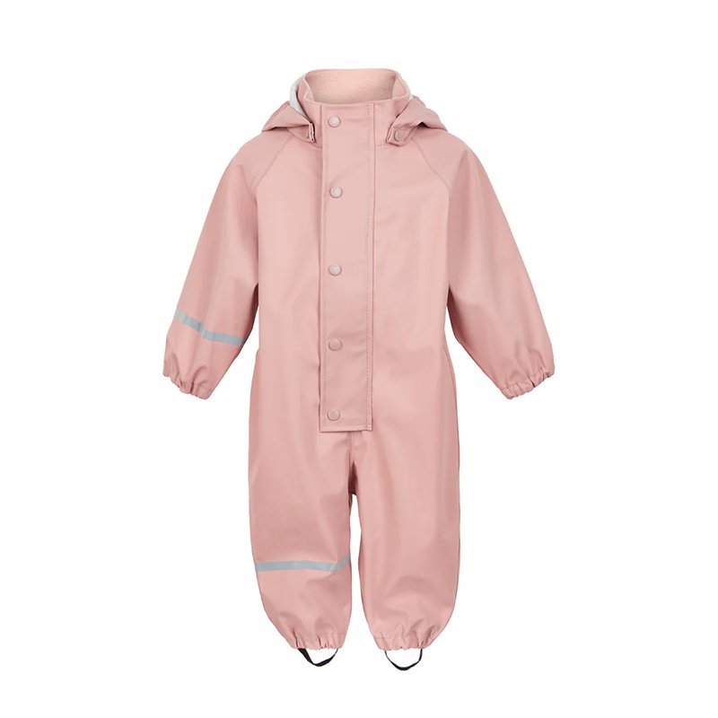 Wholesale Cartoon Waterproof Polyurethane Baby Rain Suits PU Kids Rain Overall Windproof Coverall Children Jumpsuit Raincoats