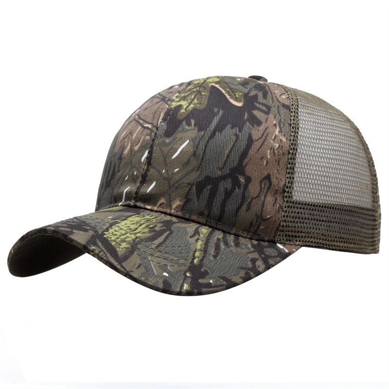 Cap Baseball For Men Minimum Hat Mesh Blank Hip-hop 3d Logo Embroidery Snapback Hats Camo