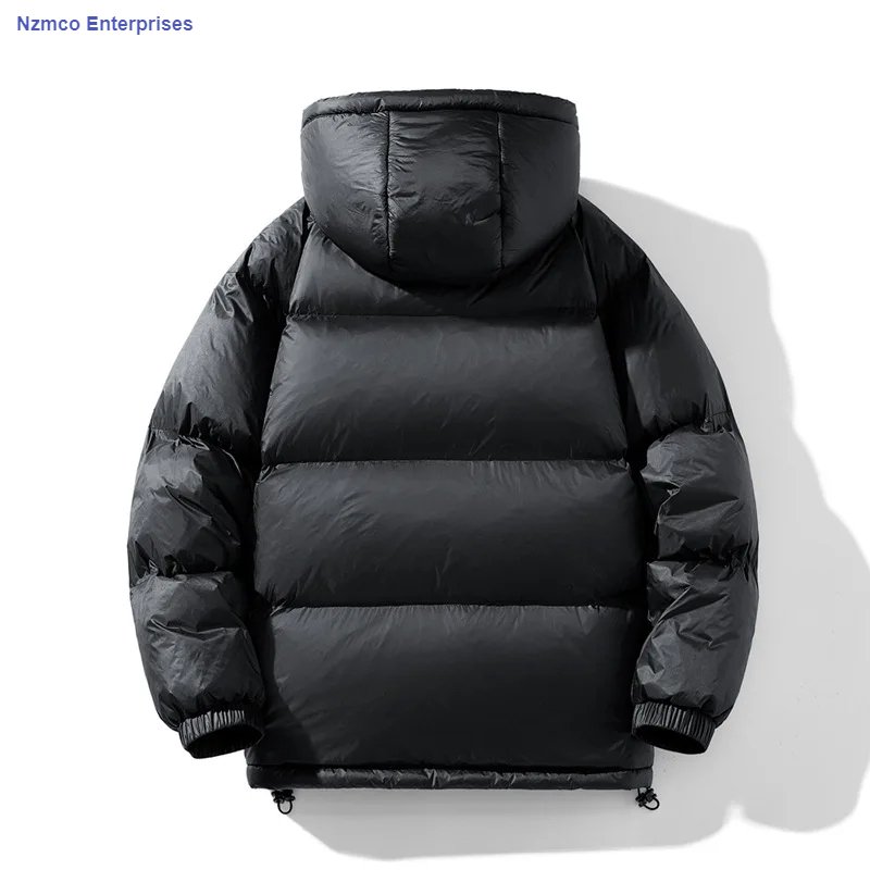 2024 Winter Hooded Men's 90% White Duck Down coat fashion warm Down Jackets casual winter Men thicken winter Jacket NZMCO