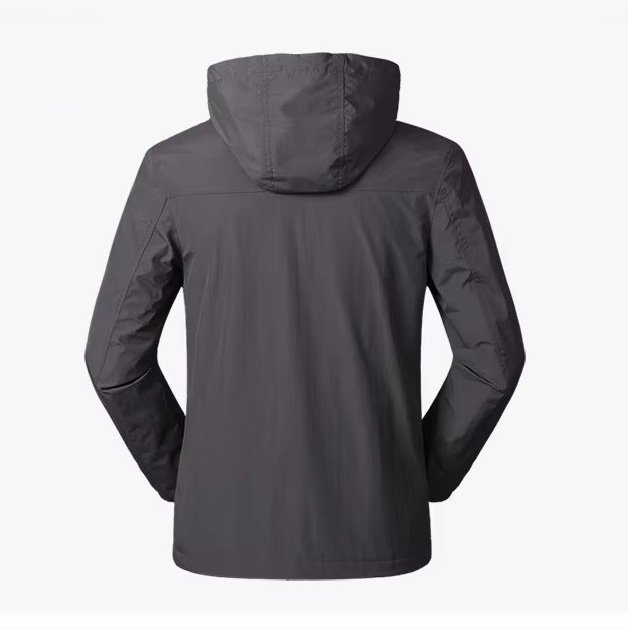 Customized Wholesale Winter Jackets Men Women Outdoor Hooded Zipper Breathable Windproof Rainproof Hiking Plus Size Available